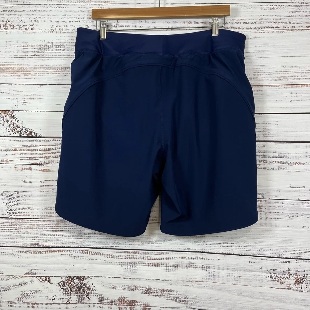 Lands End Navy Swim Shorts